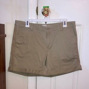 Khaki shorts
